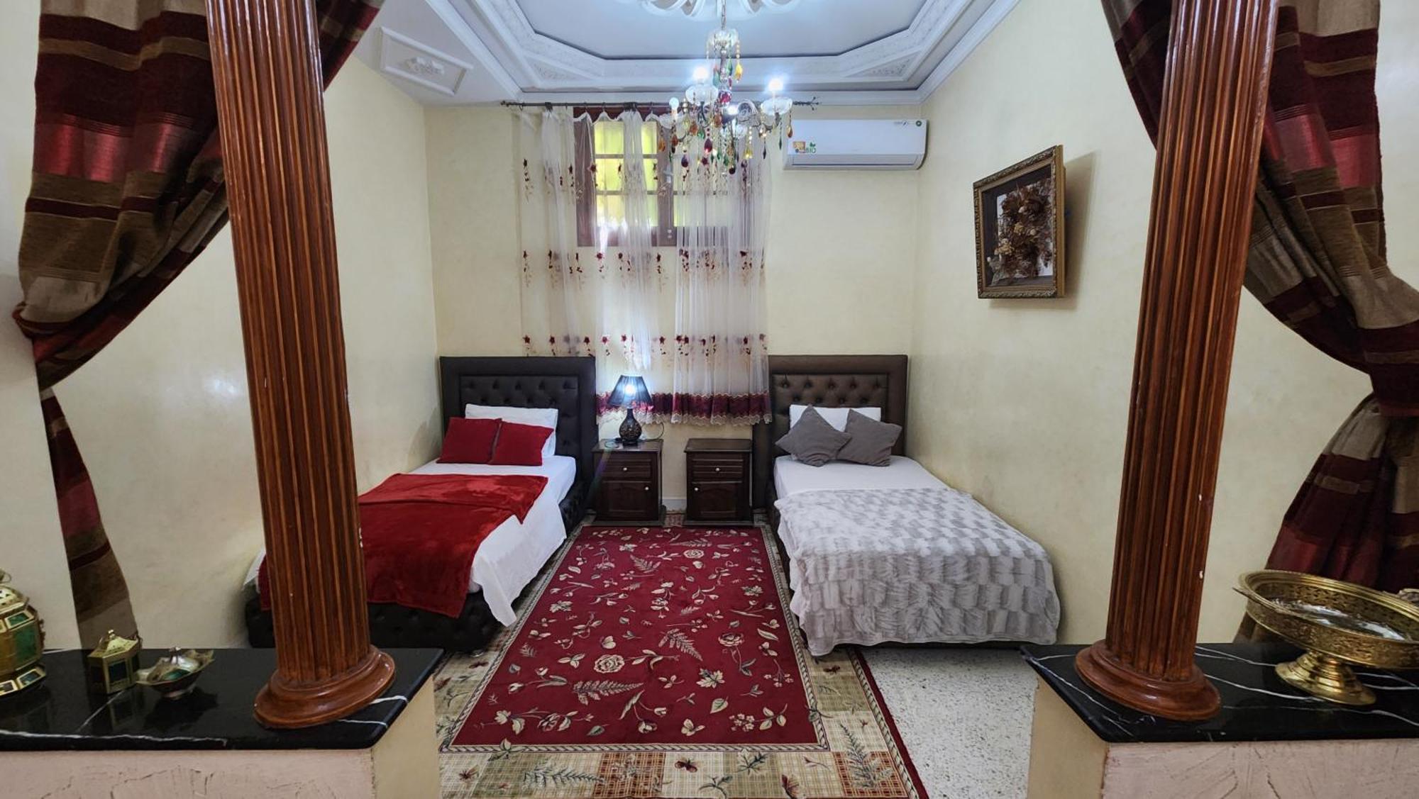 Appartement Riad 5Min A Pied De L'Aeroport Marrakesh Exteriör bild