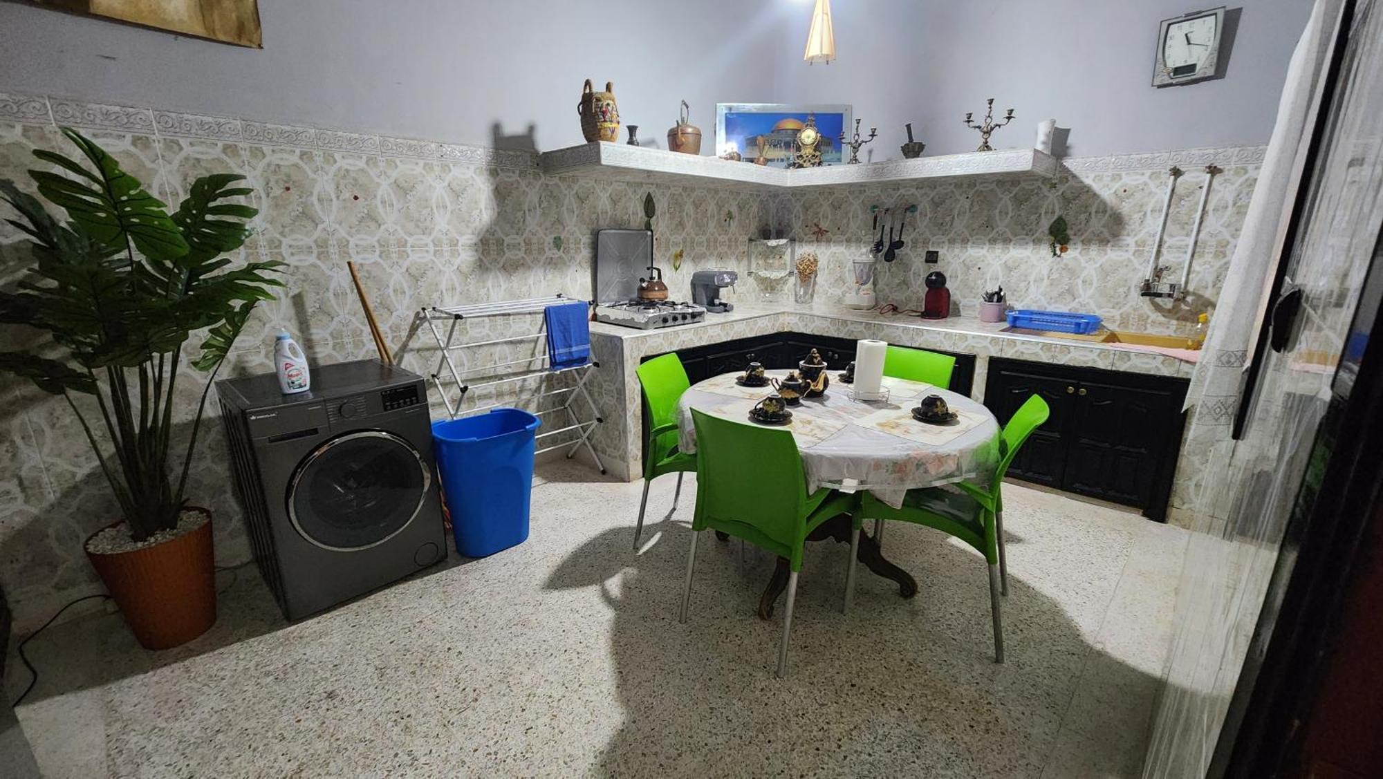 Appartement Riad 5Min A Pied De L'Aeroport Marrakesh Exteriör bild