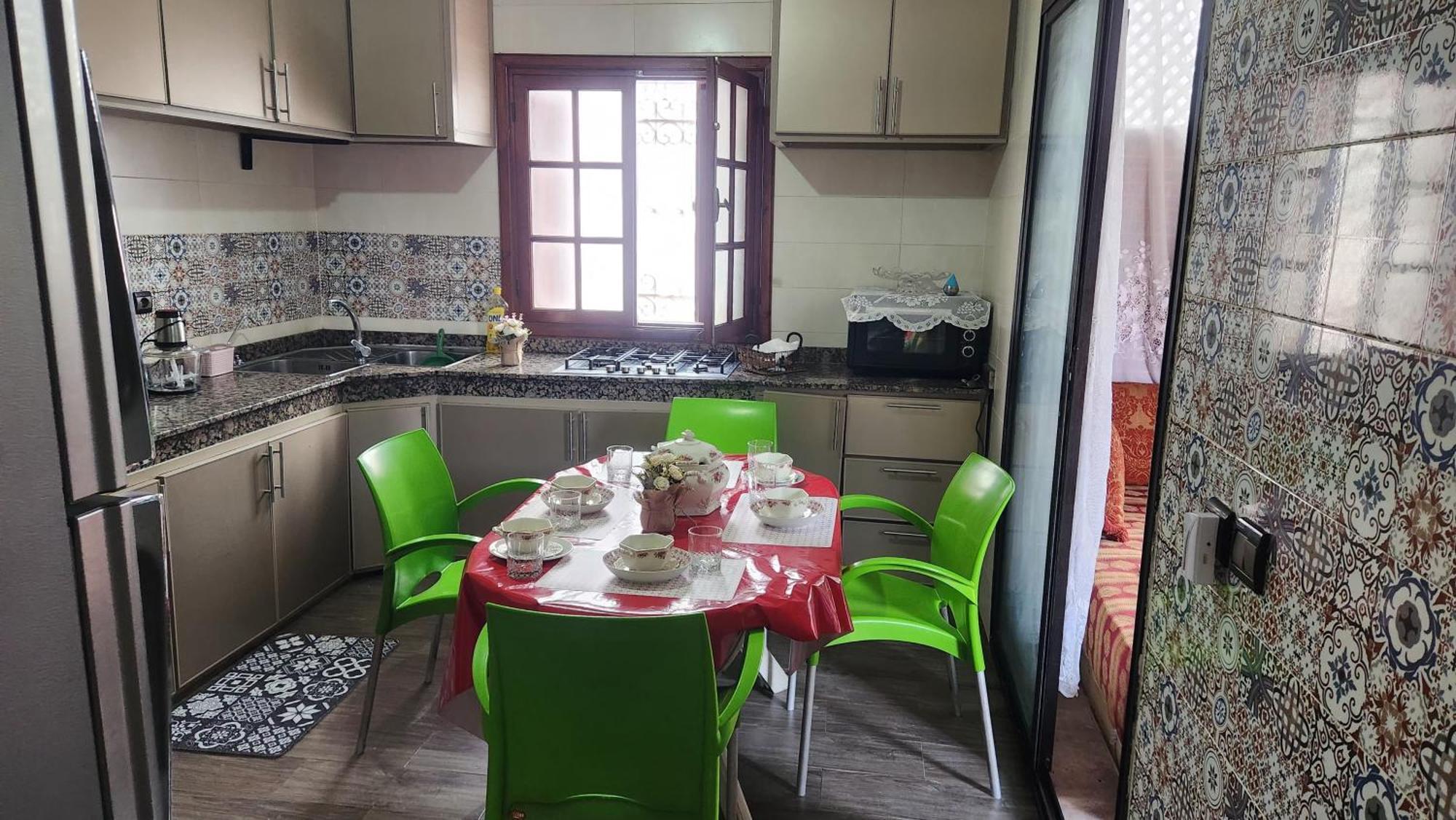 Appartement Riad 5Min A Pied De L'Aeroport Marrakesh Exteriör bild