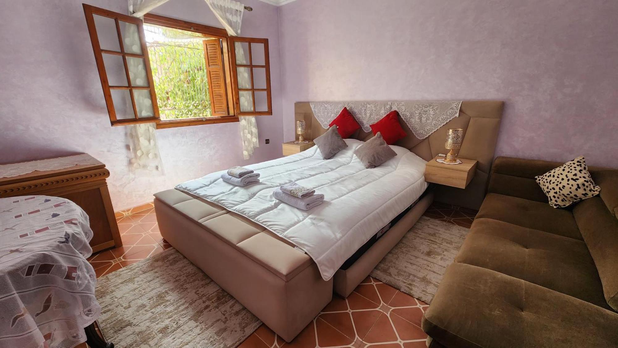 Appartement Riad 5Min A Pied De L'Aeroport Marrakesh Exteriör bild